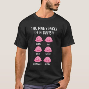 T-shirt Blobfish Les Y Visages De Blobfish
