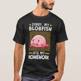 T-shirt Blobfish Mème De Mème De Mème De Mort Flambée Pois