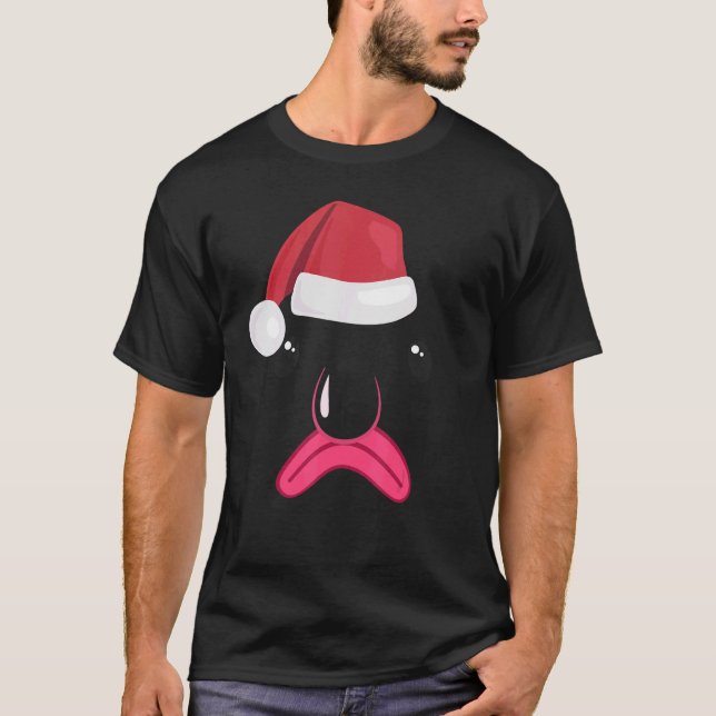 T-shirt Blobfish Visage Animal Grosse Mignonne Visage Cost (Devant)