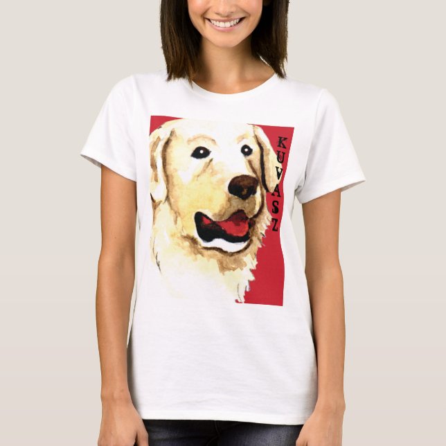 T-shirt Bloc couleur Kuvasz (Devant)