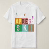 Bloc de couleurs pour skieurs rétros après ski
