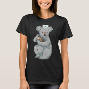 T-shirt Bloc-notes Koala Nurse