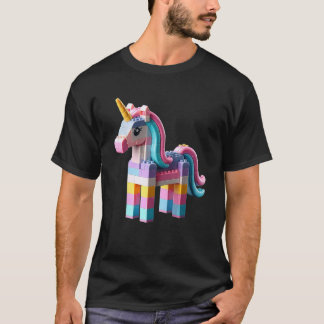T-shirt Blocs de briques du constructeur principal Jouer J