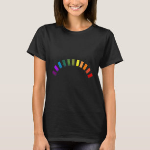T-shirt Blocs de construction maître Arc en ciel