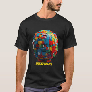 T-shirt Blocs de construction Master Builder Briques