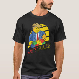 T-shirt Blocs de construction Master Builder Hommes Femmes