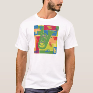 T-shirt Blocs de couleur Euphonium