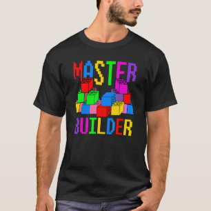 T-shirt Blocs Générateur de briques Générateur maître