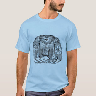 T-shirt Blocus maçonniques du XIXe siècle tout en voyant