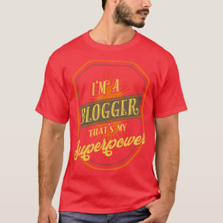 T-shirt Blogueur