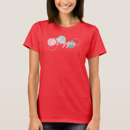T-shirt Blogueur avec bulles