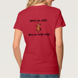 T-shirt Blonde & Broke - Neigh Neigh - Logo noir