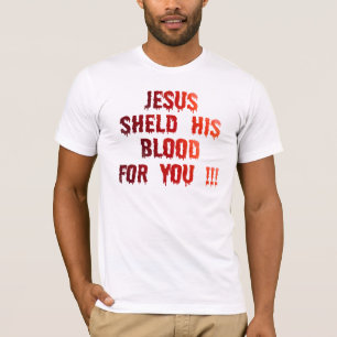 T-shirt Blood for you Rouge TRANS PNG