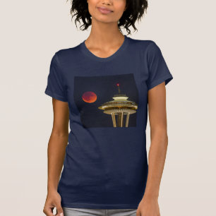 T-shirt Blood Moon Aiguille de l'Espace de Seattle
