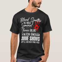 Blood Spatter Is Red Luminol Shines Blue Watch Eno