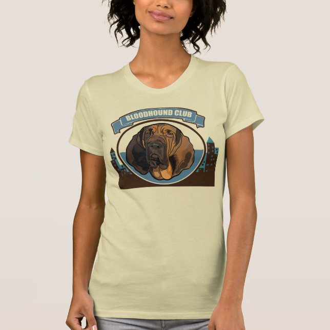 T-shirt Bloodhound Club (Devant)