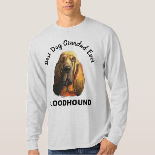 T-shirt Bloodhound meilleur chien grand