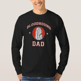 T-shirt Bloodhound Papa