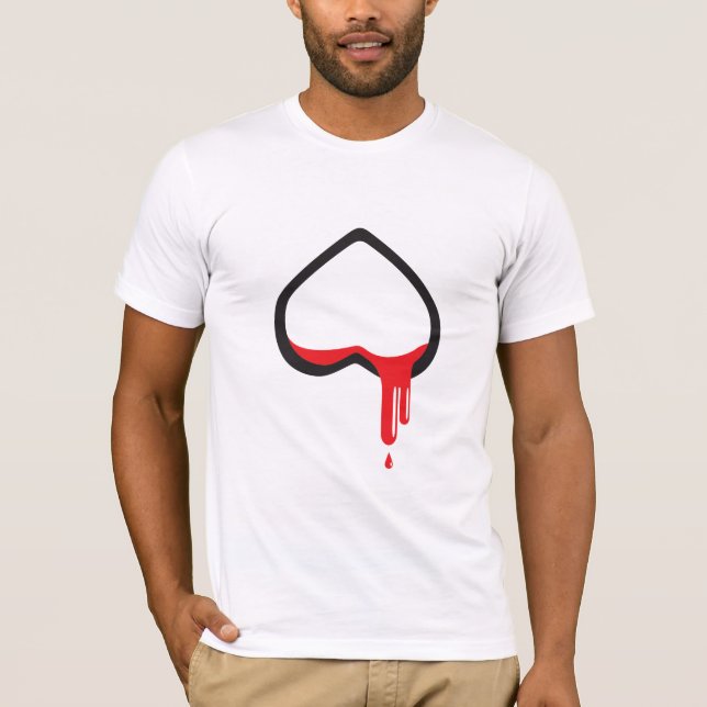 T-shirt bloodyheart_deerBLN (Devant)