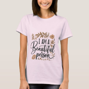 T - Shirt Bloom. Glauben Sie. Seien Sie in Ihnen