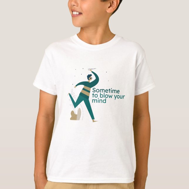 T-shirt Blow Your Mind Boy Jumping (Devant)