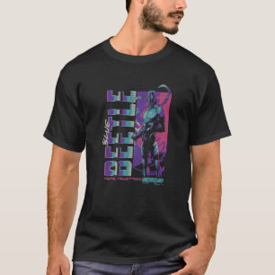 T-shirt Blue Beetle Kord Industries Full Body Vintage Port