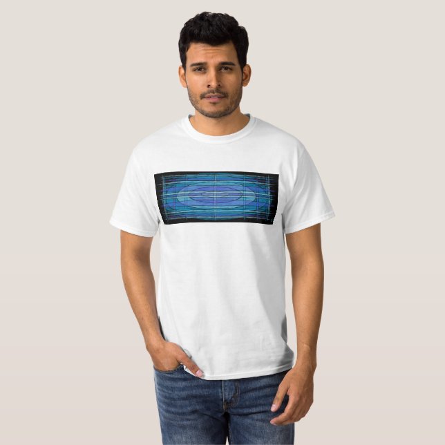 T-shirt blue circle (Devant entier)