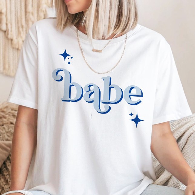 T-shirt BLUE Disco Babe Bridal Party (Créateur téléchargé)