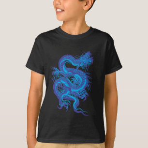 T-shirt blue.dragon