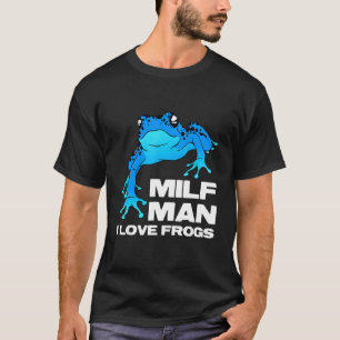 T-shirt Blue Frog Science Biologie Amphibiens Chercheurs
