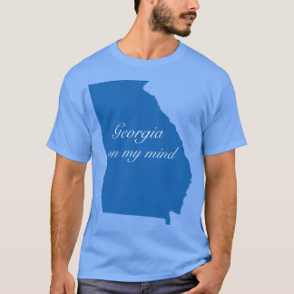 T-shirt Blue Georgia dans mon esprit