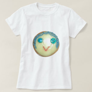 T-shirt Blue Hair Emoji Art Imprimer/Graphique