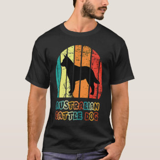 T-shirt Blue Heeler Australian Cattle Dog Coucher de solei