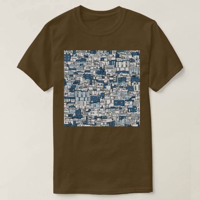T-shirt Blue Island Homes partout Imprimer (Design devant)