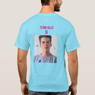 T-shirt Blue Love Yourself Aujourd'hui et chaque jour cade