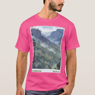 T-shirt Blue Mountains Australie Actif
