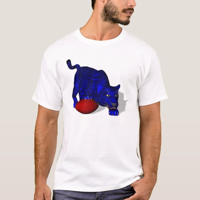 T-shirt Blue Panther (Devant)