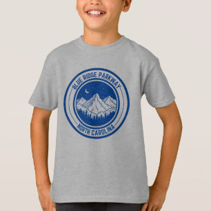 T-shirt Blue Ridge Parkway Pittoresque Byway Virginia Nort
