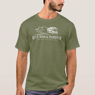 T-shirt Blue Ridge Parkway - Véhicule récréatif