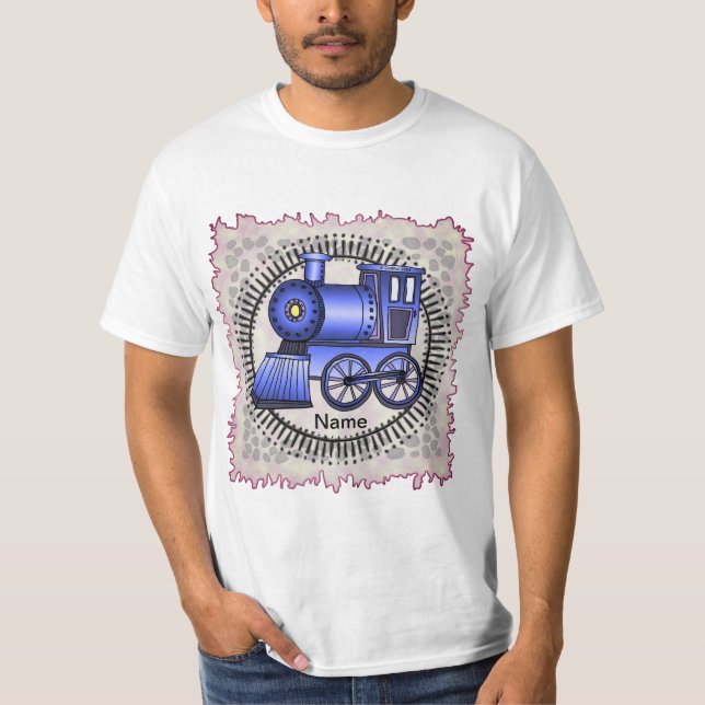 T-shirt Blue Train (Devant)