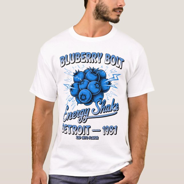 T-shirt Blueberry Bolt (Devant)