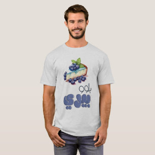 T-shirt Blueberry Cheesecake Pun1 Application de la demand