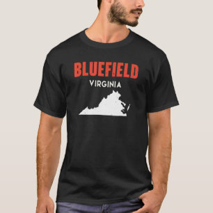 T-shirt Bluefield Virginia USA State America Travel Virgin