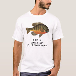 T-shirt Bluegill personnalisé, Bream