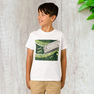T-shirt Blues à l'harmonica et musique folklorique