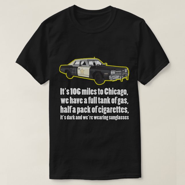 T-shirt blues frères bluesmobile film tv Essential T-Sh (Design devant)