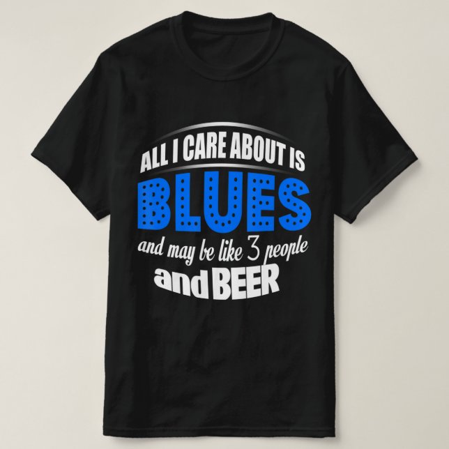 T-shirt Blues Music (Design devant)
