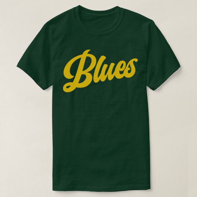 T-shirt Blues Retro St Louis Blues (Design devant)