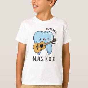 T-shirt Blues Tooth Funky Dental Music Pun