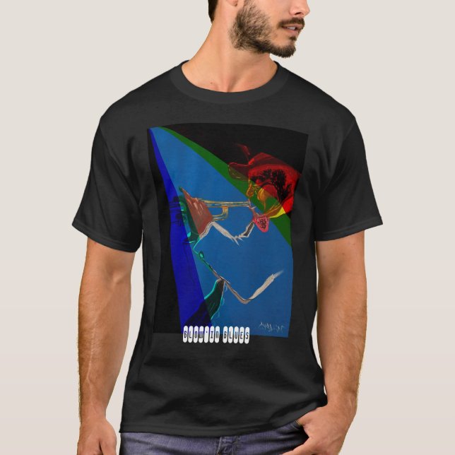 T-shirt bluesANDY BENY, BLEUS de blowin de BLOW'IN (Devant)